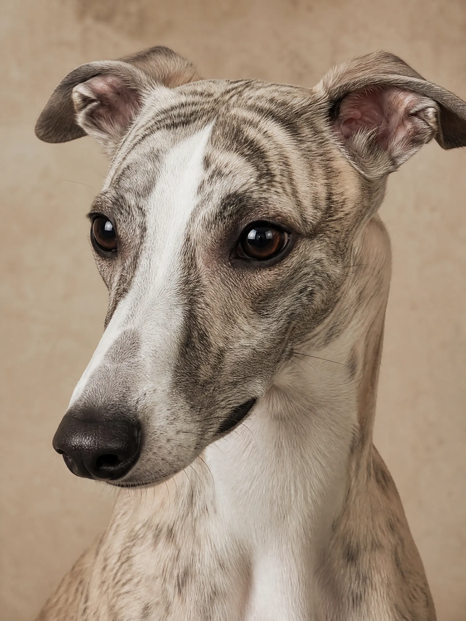 Whippet portrait